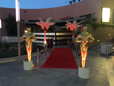 red carpet palm trees