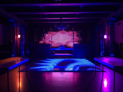 dance floor rental led video
